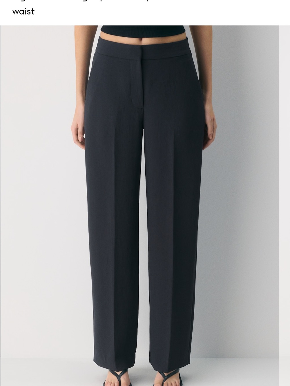 Aritzia Navy Limitless Pants Size 6